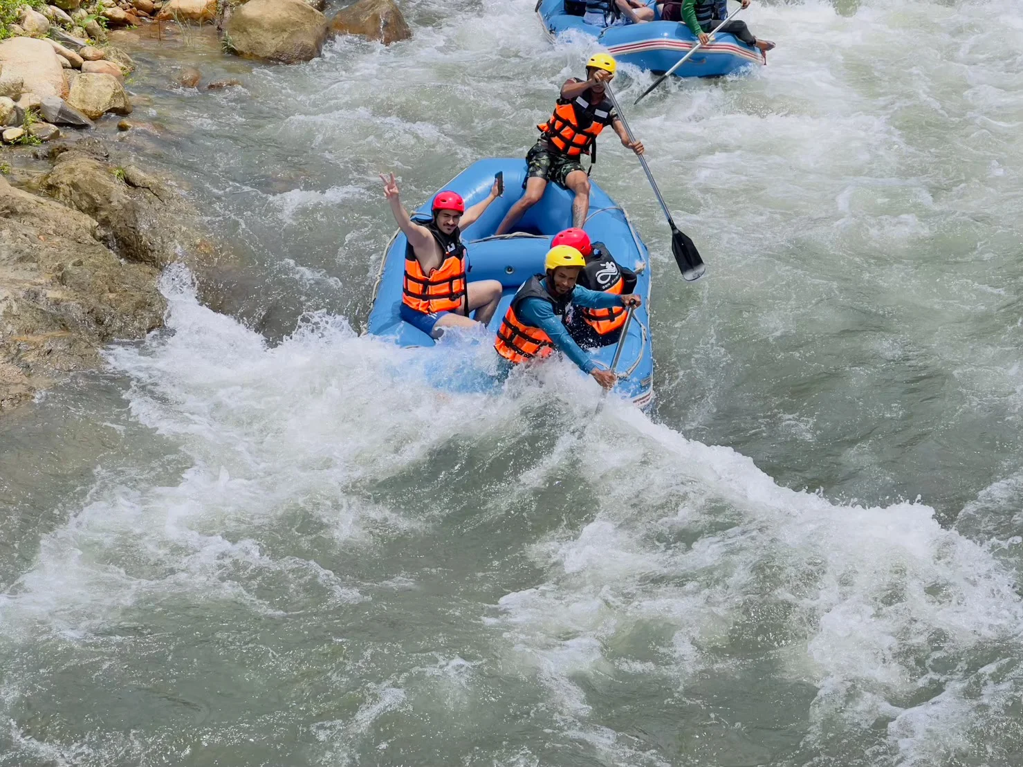 White Water Rating (5 Km.) + Lunch + Zipline + SIC Transfer (Incl. Elephant Trekking 30 mins.) — image 3