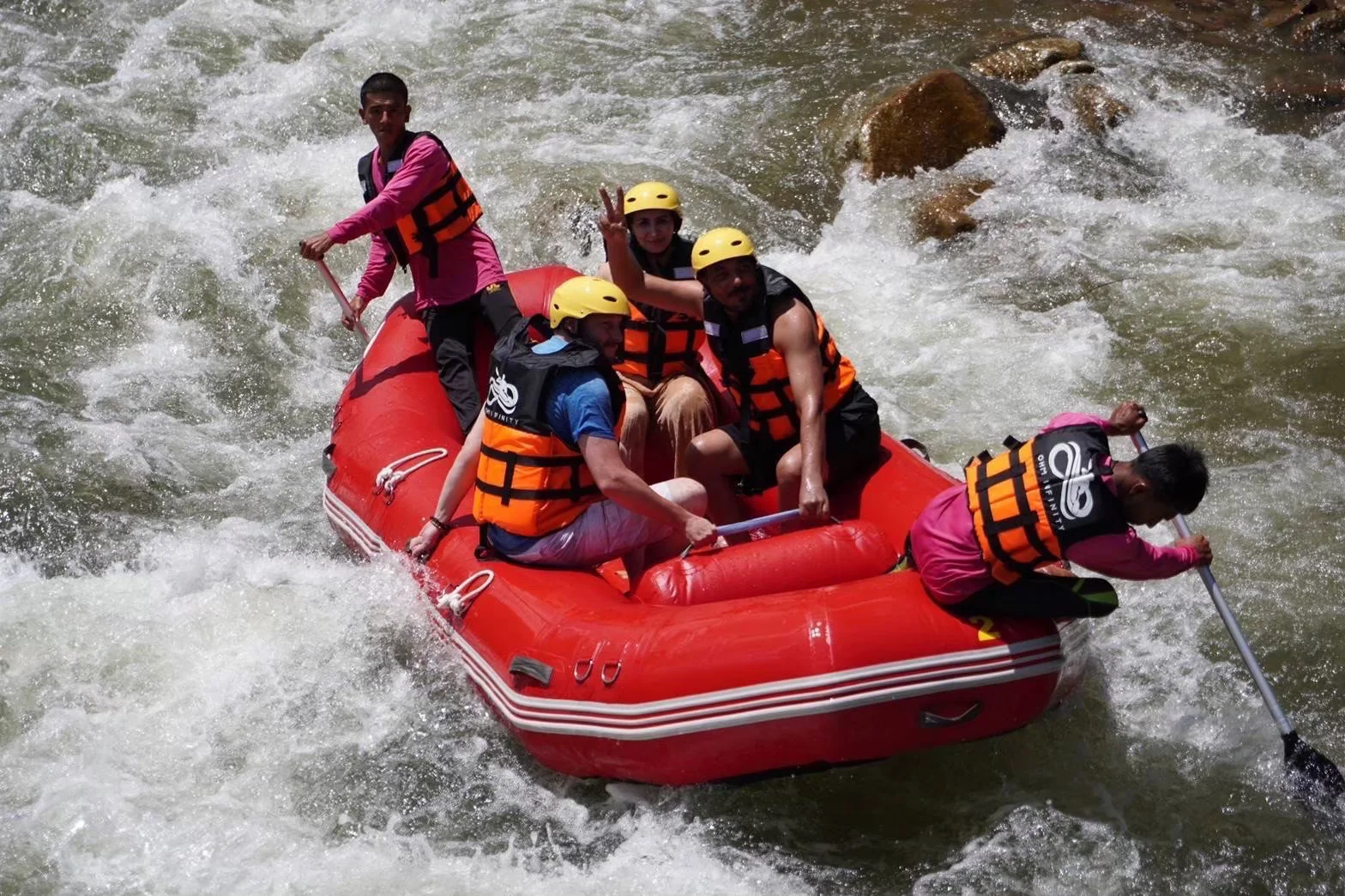 White Water Rating (5 Km.) + Lunch + Zipline + SIC Transfer (Incl. ATV 30 mins.)