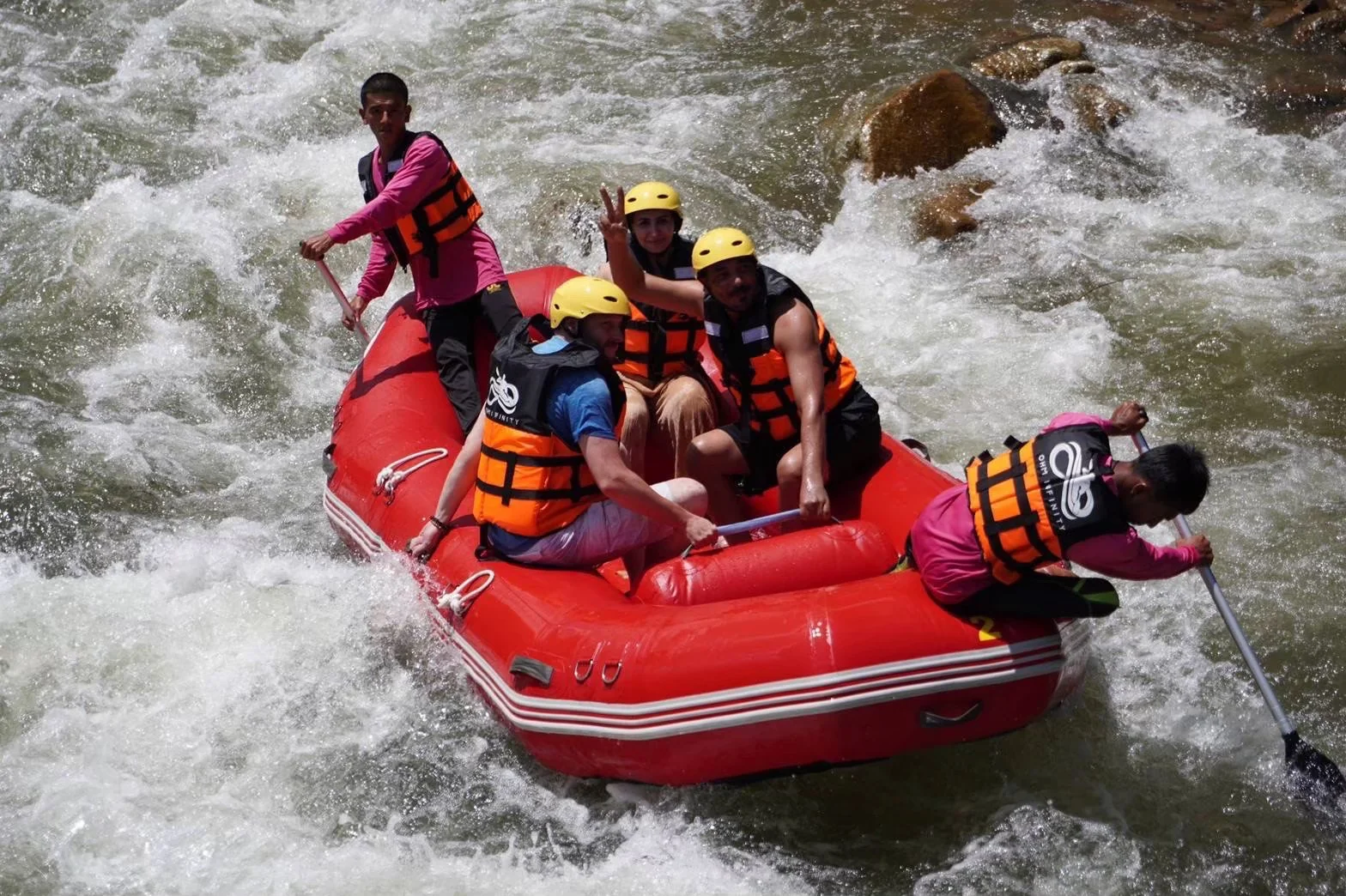 White Water Rating (5 Km.) + Lunch + Zipline + SIC Transfer (Incl. Elephant Trekking 30 mins.) — image 4