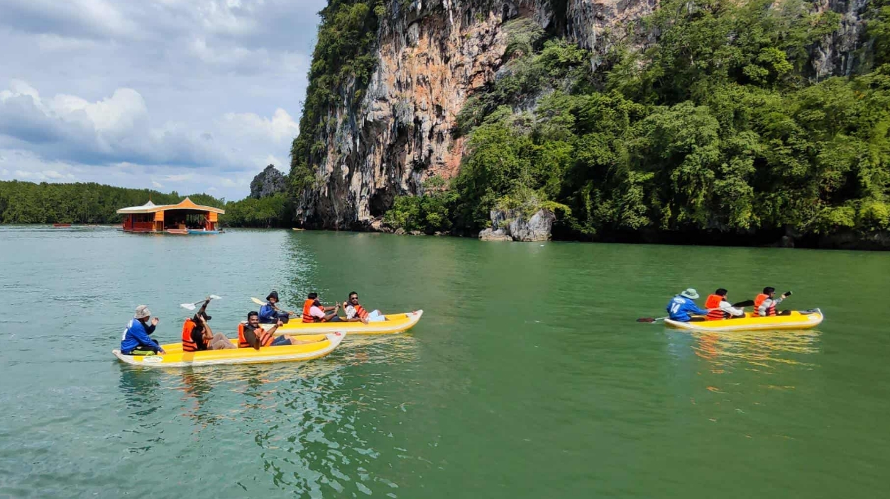 James Bond Island (Speed Boat) + Phang Nga Bay Tour + Lunch on Board + Park Fee + Sea Canoe + SIC Transfer
