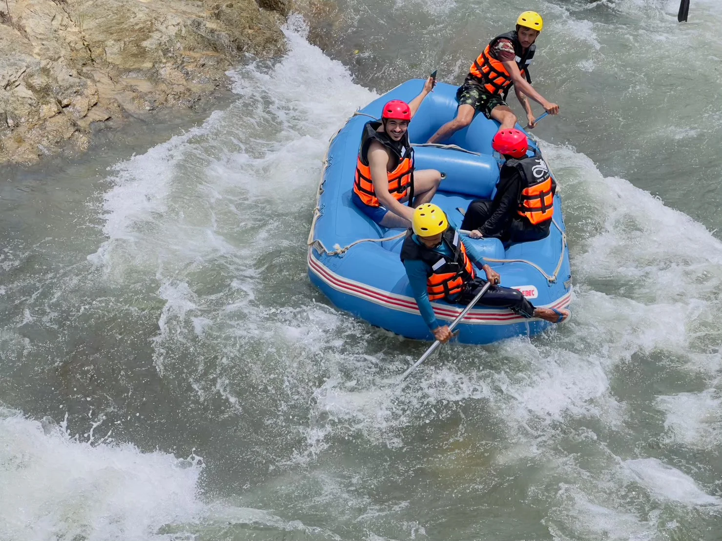 White Water Rating (5 Km.) + Lunch + Zipline + SIC Transfer (Incl. Elephant Trekking 30 mins.) — image 14